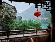 龚滩雨，千年时光的低语