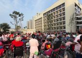 资阳市第四人民医院重阳节活动好热闹